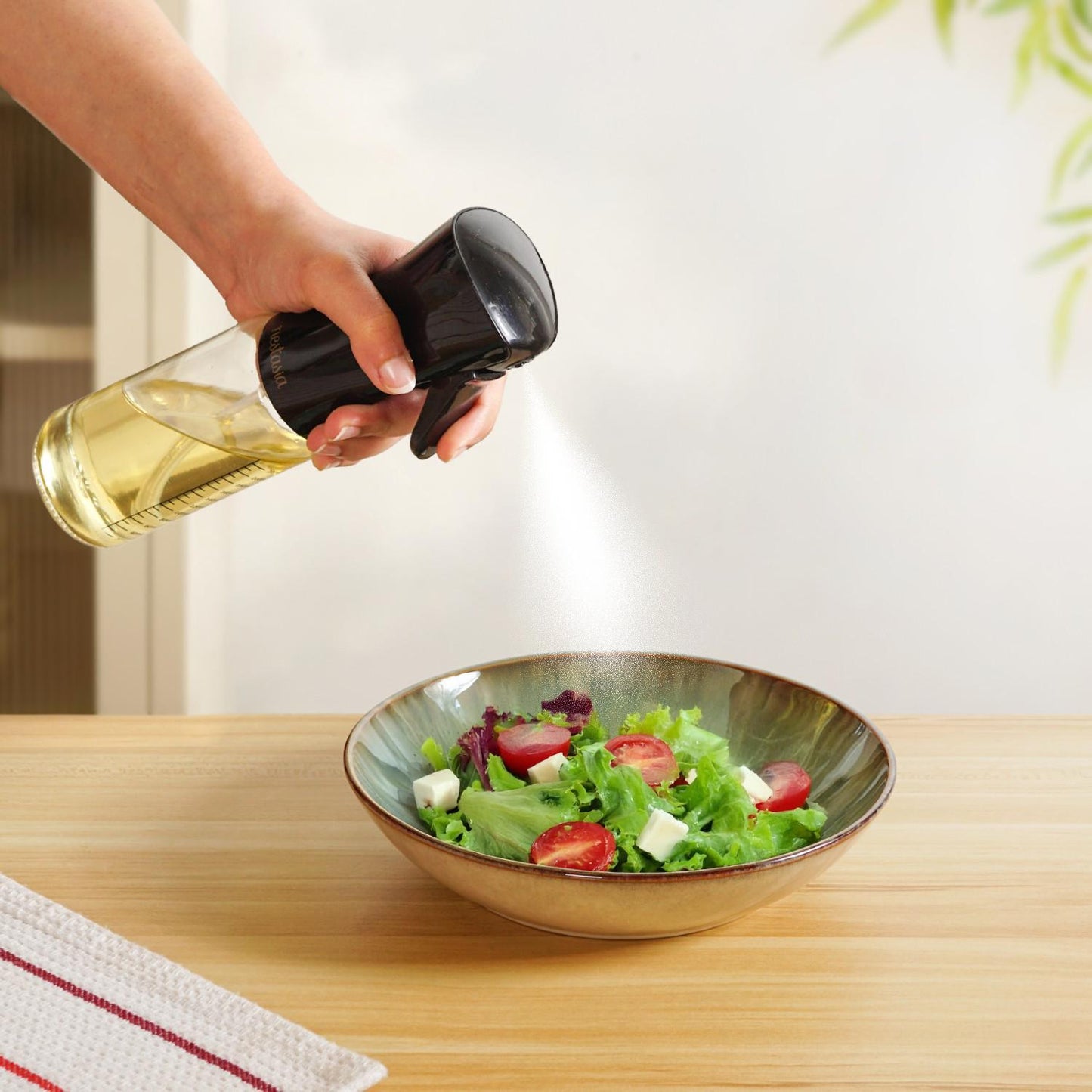 Glass Oil Dispenser Bottle Spray Mister (200 ML)